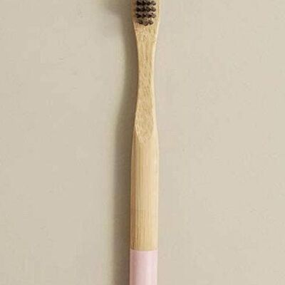 Brosse à dents en bambou Bubba Boo - Child_pink