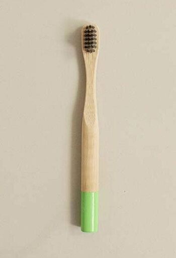 Brosse à dents en bambou Bubba Boo - Child_green 1