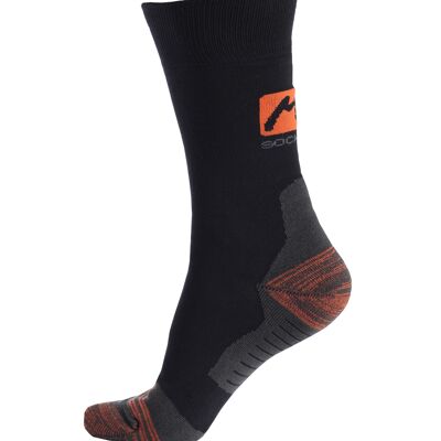 MSOCKS Trekkingsocke MT-02 Men schwarz/orange