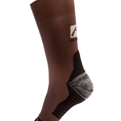 MSOCKS Trekkingsocke MT-02 Men braun