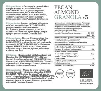 #5 700g de granola bio aux noix de pécan et aux amandes 4