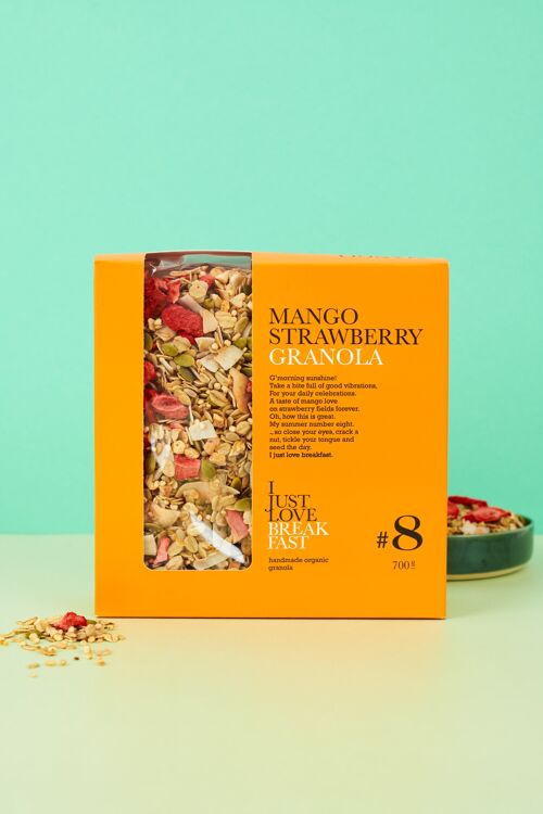 #8 Granola bio mangue fraise 700g - DLC courte 12/23