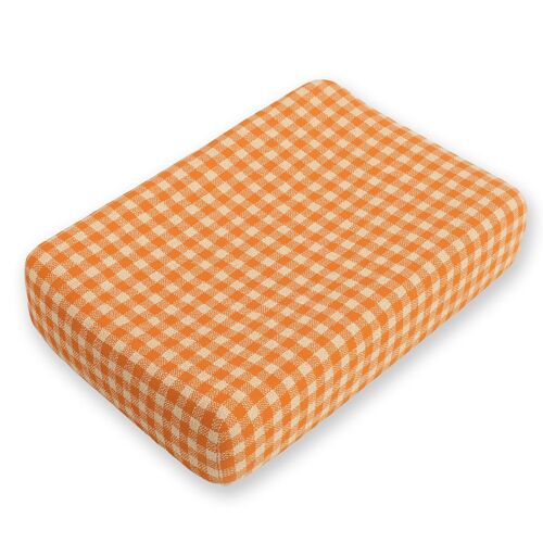 Housse de Matelas à Langer en Coton Bio Vichy
