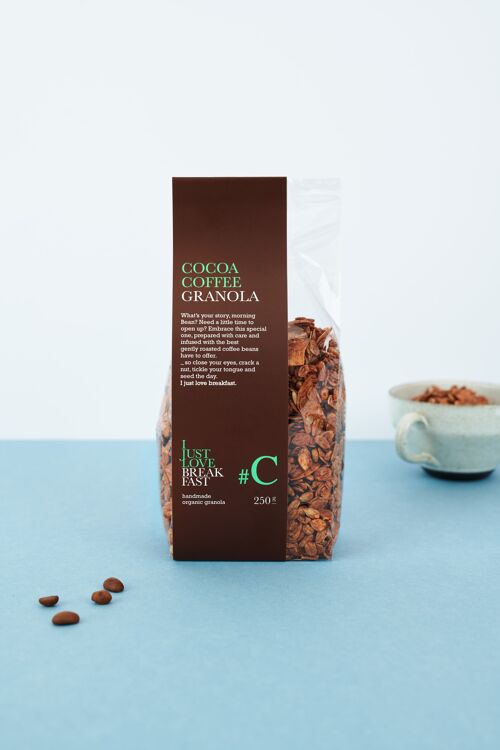 #C 250g 100% coffee bio granola