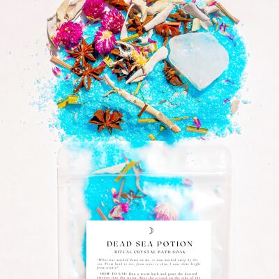 Dead Sea Potion | Crystal Bath Soak - Ritual Bath Salts