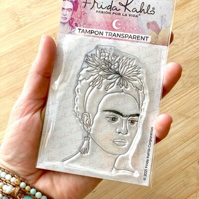 Sello transparente "La bella Frida" Frida Kahlo®