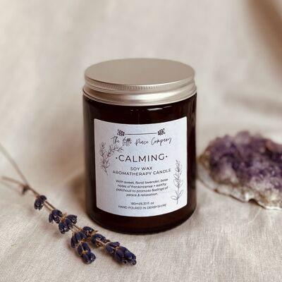 Calming Scented Aromatherapy Candle 180ml