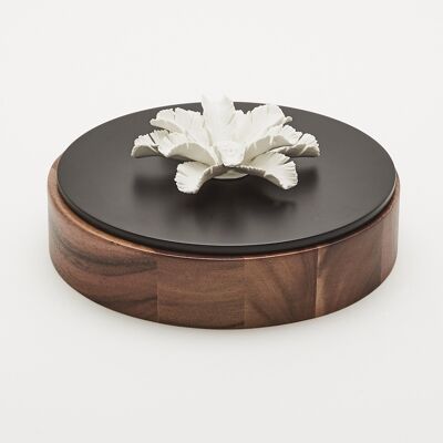Gift box PALMI XL box (wood & black) - 20 cm