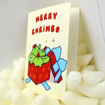 Cartes Froggy Chrimbo - Grenouilles de Noël - Grenouilles cadeaux 2