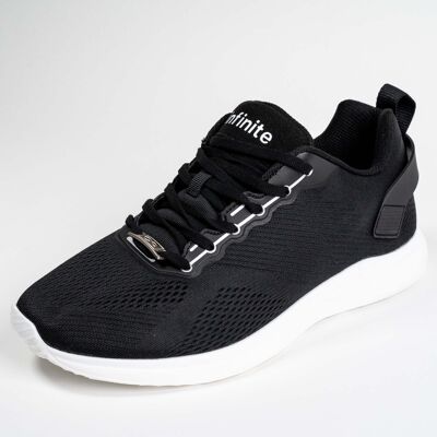 Infinite Runzzer - the vegan sports shoe from Germany - black