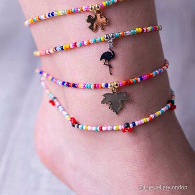 SUMMER VIBES ANKLETS FOR WHOLESALE