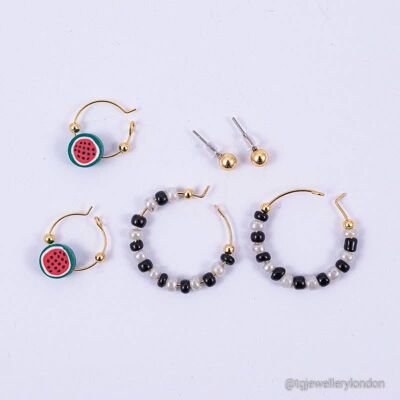 Handcrafted Woman Earring - SBKU001