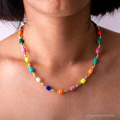 COLORFUL SUMMER NECKLACE