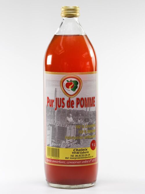 Jus de Pomme à Chair Rouge