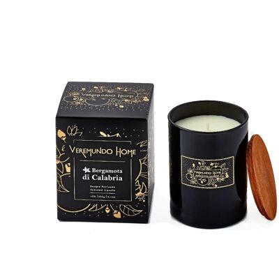 Paris Scented Candle V30- BLACK DESIGN - Moroccan Spices