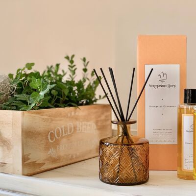 Organic Aromatic Diffuser - Orange & Cinnamon 500ml