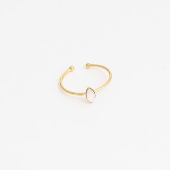 Mini bague Jeannette nacre 1