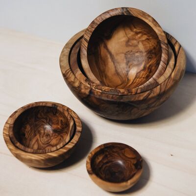 Wooden bowls / pack of 6 - 1.78