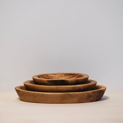 Oval bowls / pack of 3 - 0.99