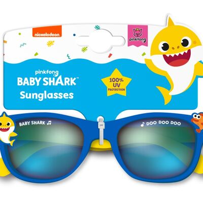 Occhiali da sole per bambini Baby Shark con protezione UV al 100%.