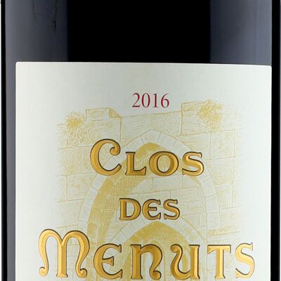 VINO TINTO SAINT EMILION Clos des Menuts 2018, Saint Emilion Grand Cru, James Suckling 91/100