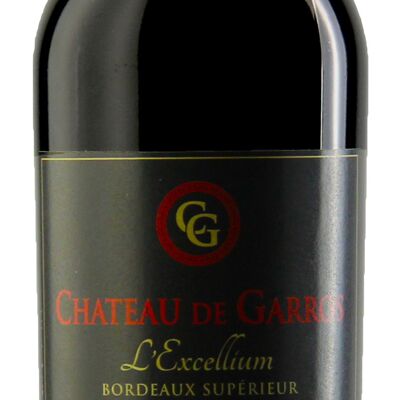BORDEAUX - Chateau de Garros - L'Excellium 2019 Bordeaux Supérieur HVE3 100% Merlot