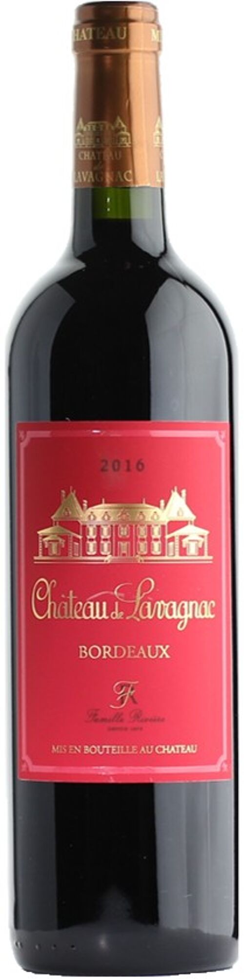 BORDEAUX - FRANCE - Chateau de Lavagnac 2016, Bordeaux Red HVE3