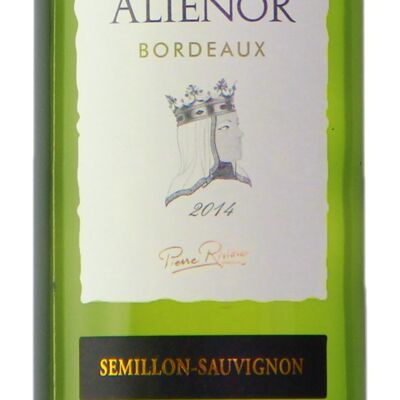 VIN BLANC - BORDEAUX - FRANCE - WHITE WINE / Alienor 2020 Bordeaux Blanc