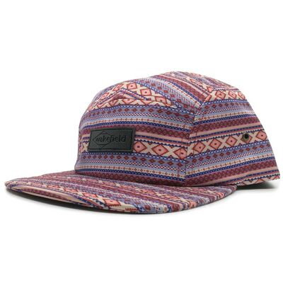 No Comply Cap - 5-Panel-Kappen - Hut mit Aztekenmuster - Wakefield-Kopfbedeckung