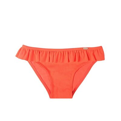 Braga de bikini de un color para niña (1-1-1-1-1-1; 4A-6A-8A-10A-12A-14A)