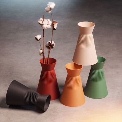 Wasserdichte Vase von Koen – für alle Blumen