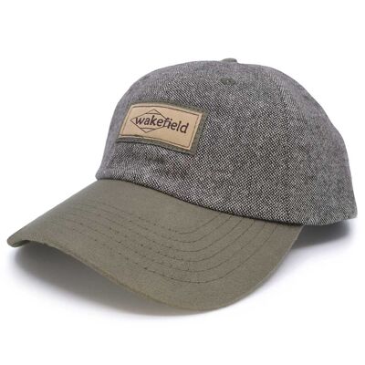 Unit Cap - Jute/grüne Baseballmütze