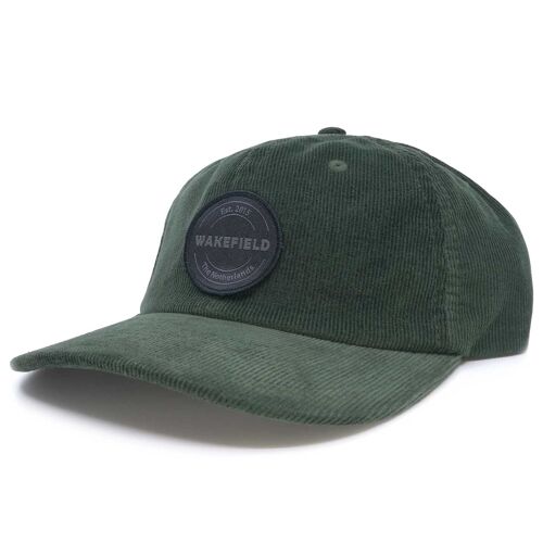 Cord Cap Olive Green - Baseball Hats