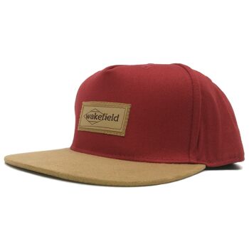 Casquette Volcano Rouge - Casquettes Snapback 1