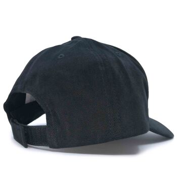 Casquette Wave Noir - Casquettes de baseball 2