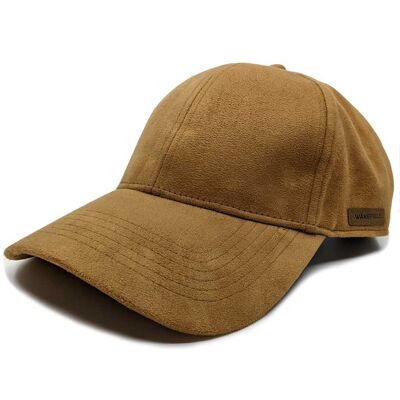 Suede Cap Camel - Baseball Hat