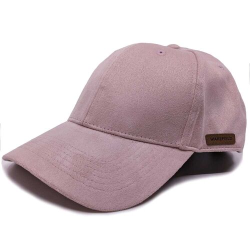 Suede Cap Pink - Baseball Cap