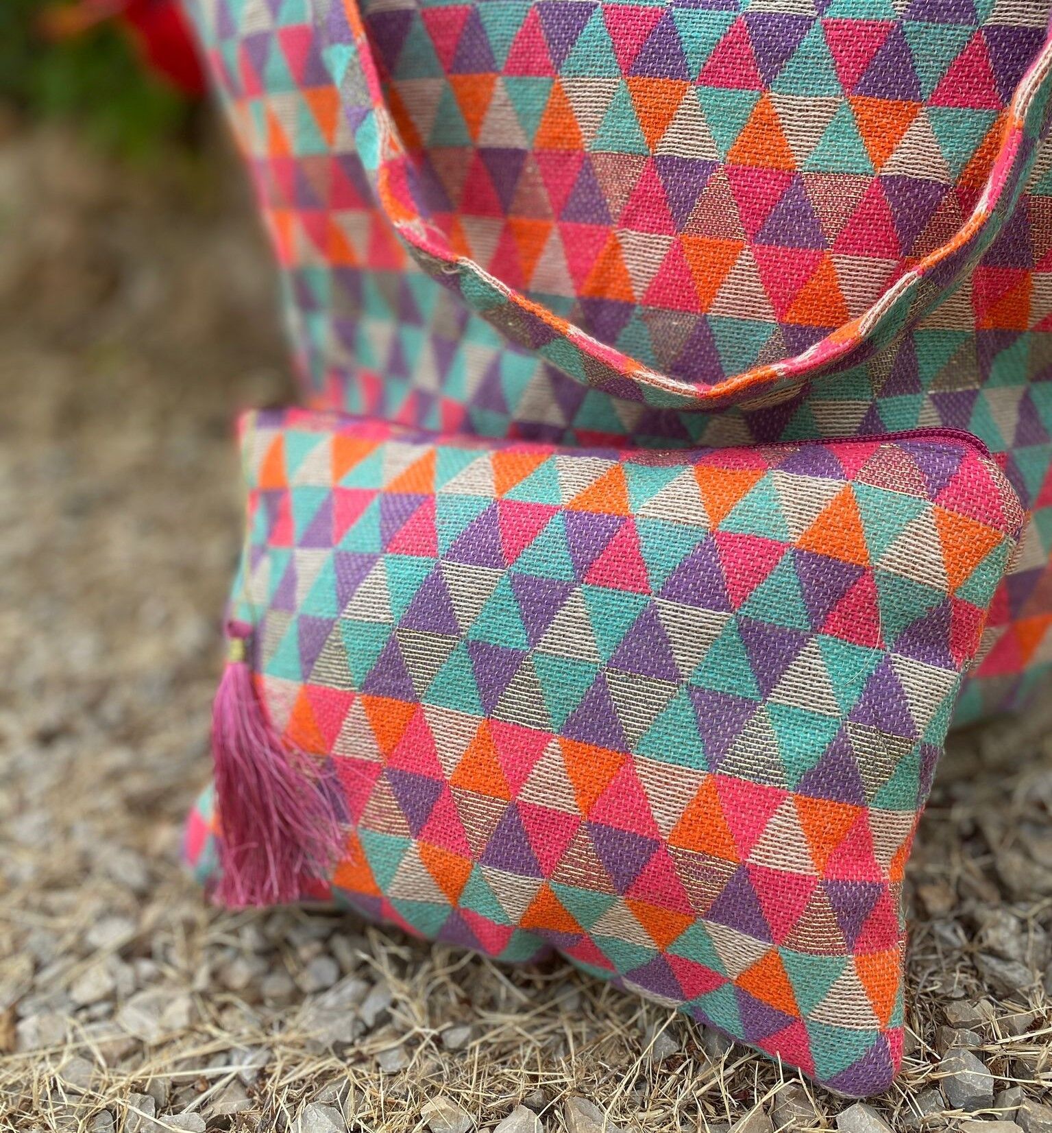 POCHETTE BORSA A MANO PICCOLA VIOLA