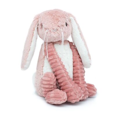 PTIPOTOS BY LES DEGLINGOS - TOUDOU IL CONIGLIO ROSA PELUCHE