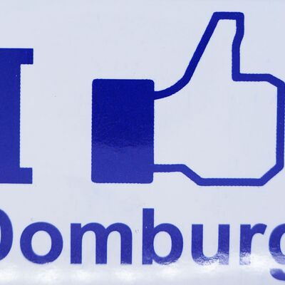 Imán de nevera Me gusta Domburg