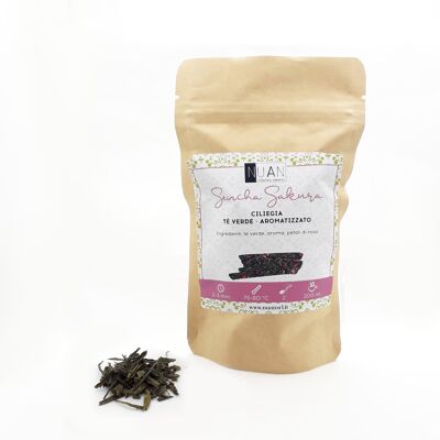 Tè verde con aramo di ciliegia "Sencha Sakura" 50g