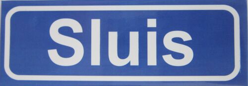 Fridge Magnet Town sign Sluis