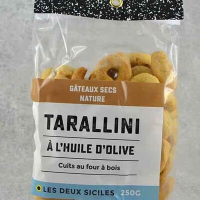 Taralli con aceite de oliva