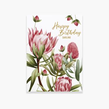 Carte Anniversaire Darling Protea 2