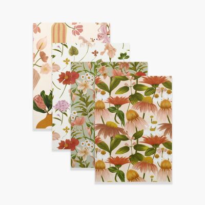 Set de cartes Les Fleuris