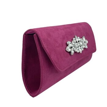 Pochette Claire avec détails en strass 2