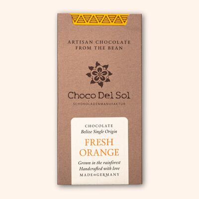 Fresh Orange - Vegane Bio Schokolade*