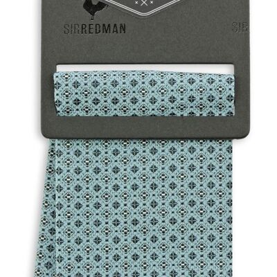 Sir Redman pocket square Cortese Classico turchese