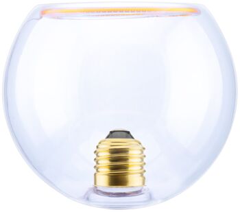 Globe flottant LED 125 à l'intérieur transparent 1