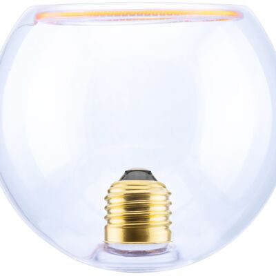 LED Floating Globe 125 inside clear